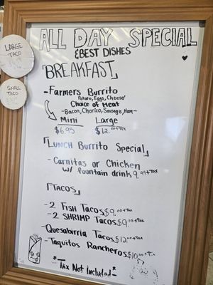 Menu photo 1 Fast N Fresh Mexican Grill Sylmar, CA
