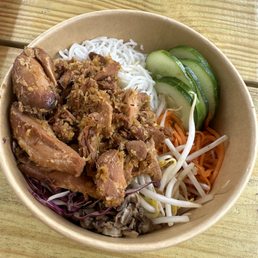 Chicken Vermicelli Bowl Chicken Vermicelli Bowl