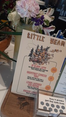 Menu photo 1 Little Bear Coffee Albuquerque, NM