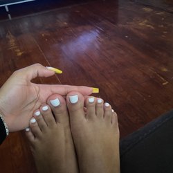 Belles Nails - I got a gel pedicure by I think Jenny!