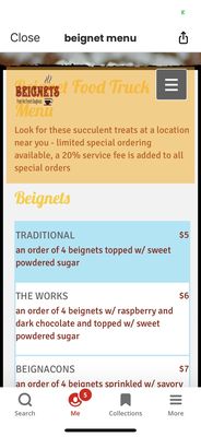 BEIGNETS 2 GO FRENCH DOUGHNUTS by null