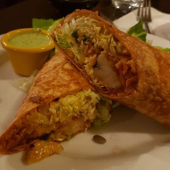 Elvira's Mexican Grill - Grilled Shrimp Wrap pretty bomb - Mexican Near Me - Upland, California