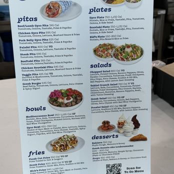 Nick the Greek - Menu - Salad Near Me - Ontario, California Nick the Greek - Menu - Salad Near Me - Ontario, California
