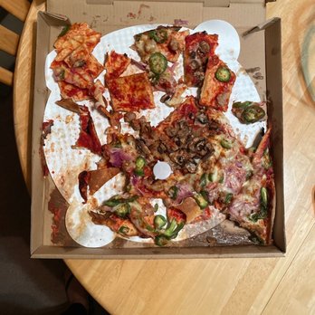 Fresh Brothers - After I unfolded it from under itself, most of it was just bread and sauce. - Chicken Wings Near Me - Newport Beach, California