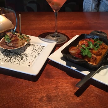 Seasons 52 - Scallops and shrimp scampi!!! - New American Near Me - Plano, Texas