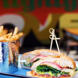 Blackbird Tavern - Muffuletta Sandwich