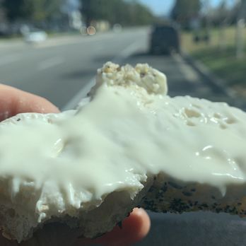 Dink's Deli & Bagels - This is not cream cheese. Then what is it ? - Delis Near Me - Valencia, California