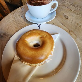 Black Medicine - SALMON BAGEL & CAPPUCCINO - Coffee & Tea Near Me - Edinburgh, EDH Black Medicine - SALMON BAGEL & CAPPUCCINO - Coffee & Tea Near Me - Edinburgh, EDH