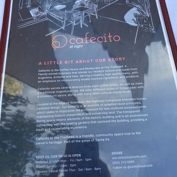 Cafecito - Menu - Argentine Near Me - Santa Fe, New Mexico Cafecito - Menu - Argentine Near Me - Santa Fe, New Mexico