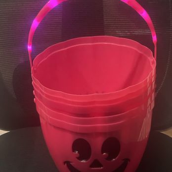 T-Mobile - T-Mobile Tuesday giveaway item, a battery operated lighted jack-o-lantern trick-or-treat bucket. - Mobile Phones Near Me - Pittsburg, California