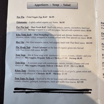 Thai Pagosa - Menu - Thai Near Me - Pagosa Springs, Colorado Thai Pagosa - Menu - Thai Near Me - Pagosa Springs, Colorado