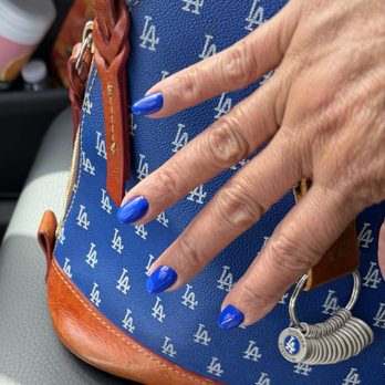 Nail Family - Ready for Dodgers Baseball! - Nail Technicians Near Me - Costa Mesa, California Nail Family - Ready for Dodgers Baseball! - Nail Technicians Near Me - Costa Mesa, California