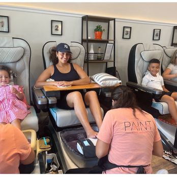 Perfect Nails - Pedicures with my babies. - Nail Salons Near Me - Yonkers, New York