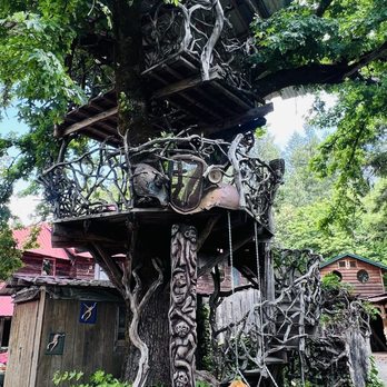It's a Burl - The large treehouse, I wanna live here! - Art Galleries Near Me - Kerby, Oregon