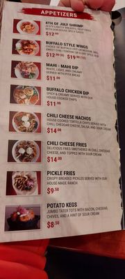 Menu photo 4 Burg'r Bar Punta Gorda, FL