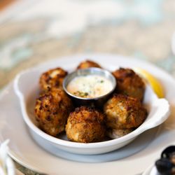 West Street Cafe - Stuffed Seafood Mushroom Caps