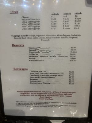 Menu photo 1 Ignotz's Ristorante Chicago, IL Menu photo 1 Ignotz's Ristorante Chicago, IL