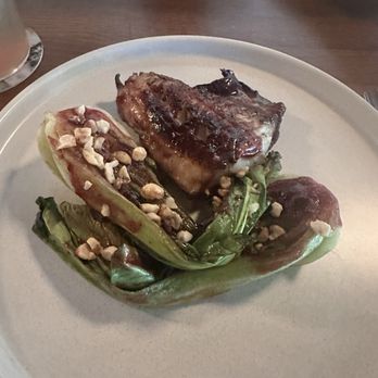 Amano - Black Cod and bok choy - Cocktail Bars Near Me - Caldwell, Idaho