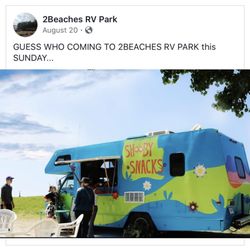 2Beaches RV Park - Food trucks come to visit the park!