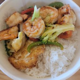 Hibachi Shrimp Rice Bowl