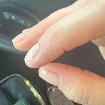 Mosaic Nail Spa - Messy work. Unacceptable for $75. - Waxing Near Me - Falls Church, Virginia