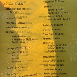 Menu Menu