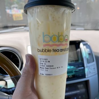 Bobo Bubble Tea and Coffee - Mango sago coconut milk tea - Coffee & Tea Near Me - Happy Valley, Oregon