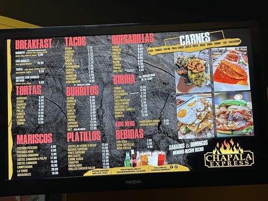 Menu photo 3 Chapala Express San Bernardino, CA Menu photo 3 Chapala Express San Bernardino, CA