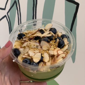 Palm Açai Café - Regular Matcha-Chia Bowl (~$9). - Cafes Near Me - Berkeley, California Palm Açai Café - Regular Matcha-Chia Bowl (~$9). - Cafes Near Me - Berkeley, California