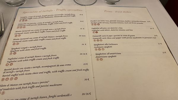 Menu photo 1 Osteria Barberini Rome, RM Menu photo 1 Osteria Barberini Rome, RM