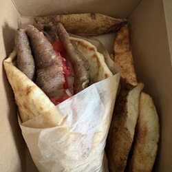 Hot Gyros and More - Lamb Gyro Combo
