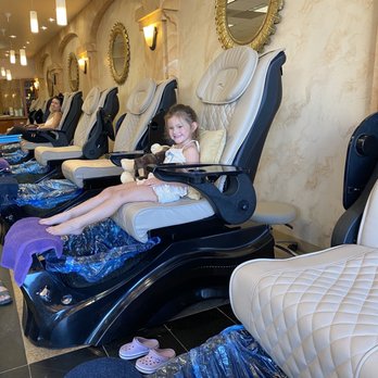 Prestige Nails - Our princess getting a princess pedi - Nail Salons Near Me - Oceanside, California Prestige Nails - Our princess getting a princess pedi - Nail Salons Near Me - Oceanside, California