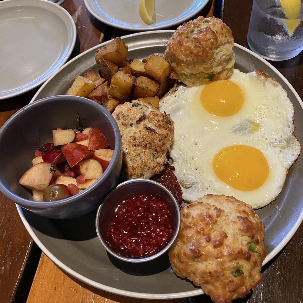 Whiskey Cake - Farmer's Breakfast - New American Near Me - Tampa, Florida Whiskey Cake - Farmer's Breakfast - New American Near Me - Tampa, Florida