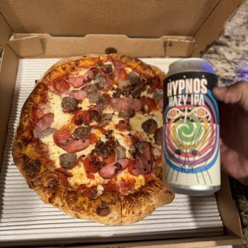 UPC Pizza - Meat lovers LARGE and Hazy IPA total little over 38$ - Pizza Near Me - Riverside, California UPC Pizza - Meat lovers LARGE and Hazy IPA total little over 38$ - Pizza Near Me - Riverside, California