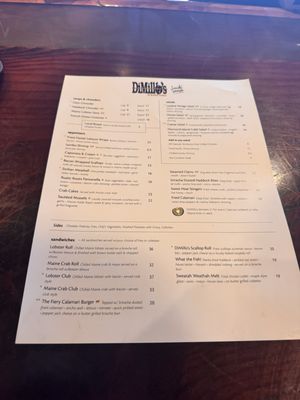 Menu photo 5 DiMillo's On the Water Portland, ME Menu photo 5 DiMillo's On the Water Portland, ME
