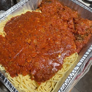 Buca di Beppo Italian Restaurant - Spaghetti and meatballs - Italian Near Me - Albuquerque, New Mexico