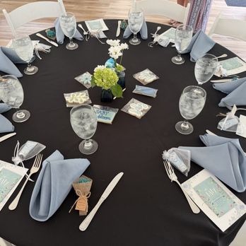 The Purple Iris at Hartwood Mansion - Table setup and our adds for the guests - Venues & Event Spaces Near Me - Martinsburg, West Virginia The Purple Iris at Hartwood Mansion - Table setup and our adds for the guests - Venues & Event Spaces Near Me - Martinsburg, West Virginia
