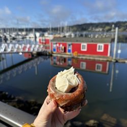 Sluys Poulsbo Bakery - Viking Cup with Cream Cheese - a must get