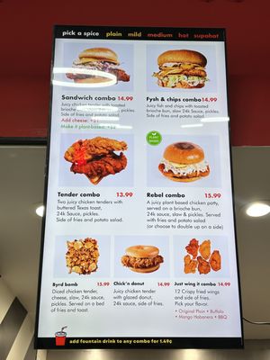 Menu photo 1 Byrd’s Hot Chicken Chicago, IL
