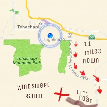 Windswept Ranch - Directions on how to find this place. Hope it helps! - Petting Zoos Near Me - Rosamond, California