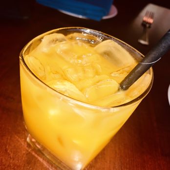 Kumbia Restaurant - Mango Caipirinha - Latin American Near Me - Rockville, Maryland