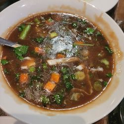 Aangan Indian Restaurant - Sweet and sour vegetable soup
