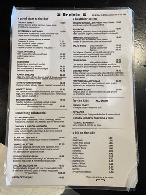 Menu photo 3 Orvieto Auckland, AUK Menu photo 3 Orvieto Auckland, AUK