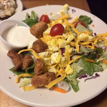 Texas Roadhouse - House Salad. Delicious! - Steakhouses Near Me - Greensboro, North Carolina