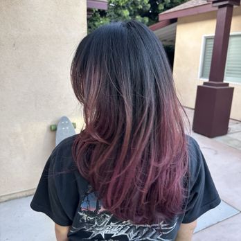 STYLETTE Hair Studio - Layered haircut by Daniella - Hair Salons Near Me - Buena Park, California
