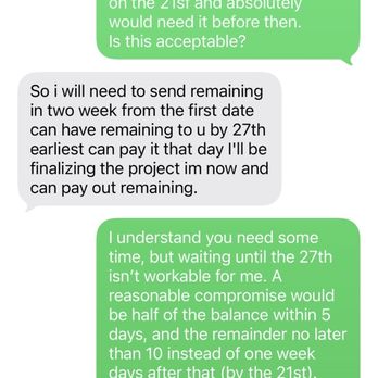 Jah Can Do It - Agreement & timeline to repay deposit. - Drywall Installation & Repair Near Me - Roxboro, North Carolina Jah Can Do It - Agreement & timeline to repay deposit. - Drywall Installation & Repair Near Me - Roxboro, North Carolina