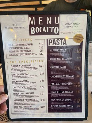 Menu photo 4 Bocatto Eatery and Pasta Wichita, KS Menu photo 4 Bocatto Eatery and Pasta Wichita, KS