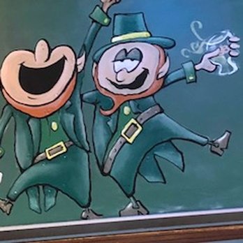 Brooks Brewery - two cartoon characters on a chalkboard - Breweries Near Me - Manville, New Jersey