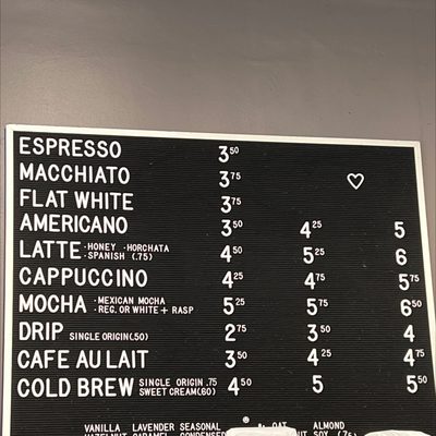 Menu photo 6 Coffee Fix Studio City, CA