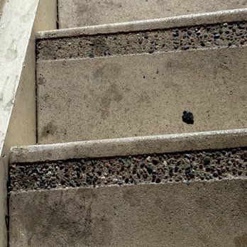 Sonesta ES Suites - Filthy stairway up to room. - Hotels Near Me - Flagstaff, Arizona